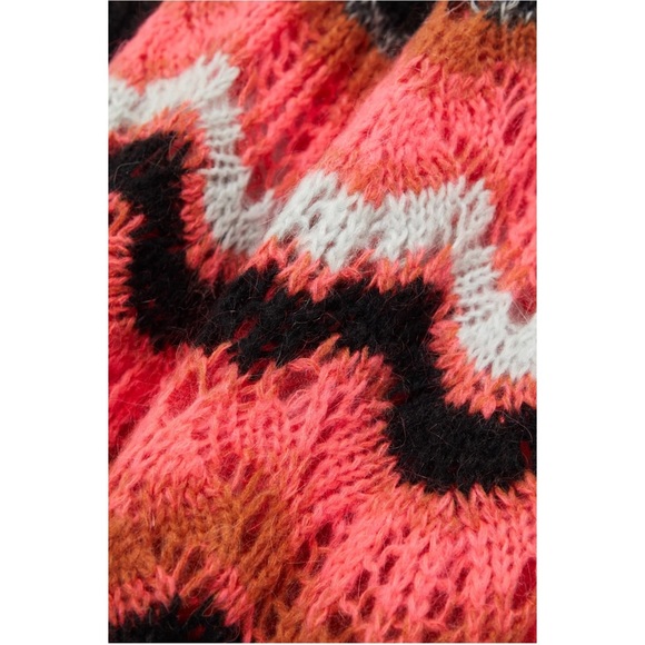 Philosophy Di Lorenzo Serafini Striped Open Knit Maxi Dress - SIZE IT38- NWT - Picture 4 of 6